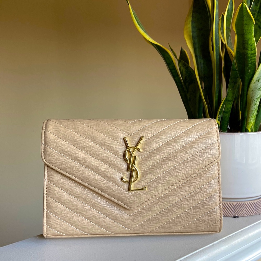 YSL Clutch Chain Crossbody